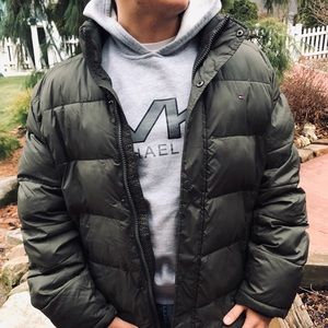 Tommy Hilfiger Green XXL Coat